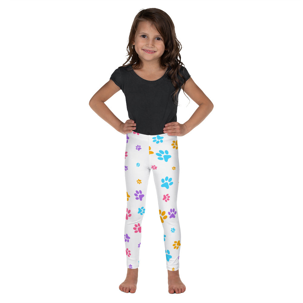 White Paw Leggings - Jus B' Kids