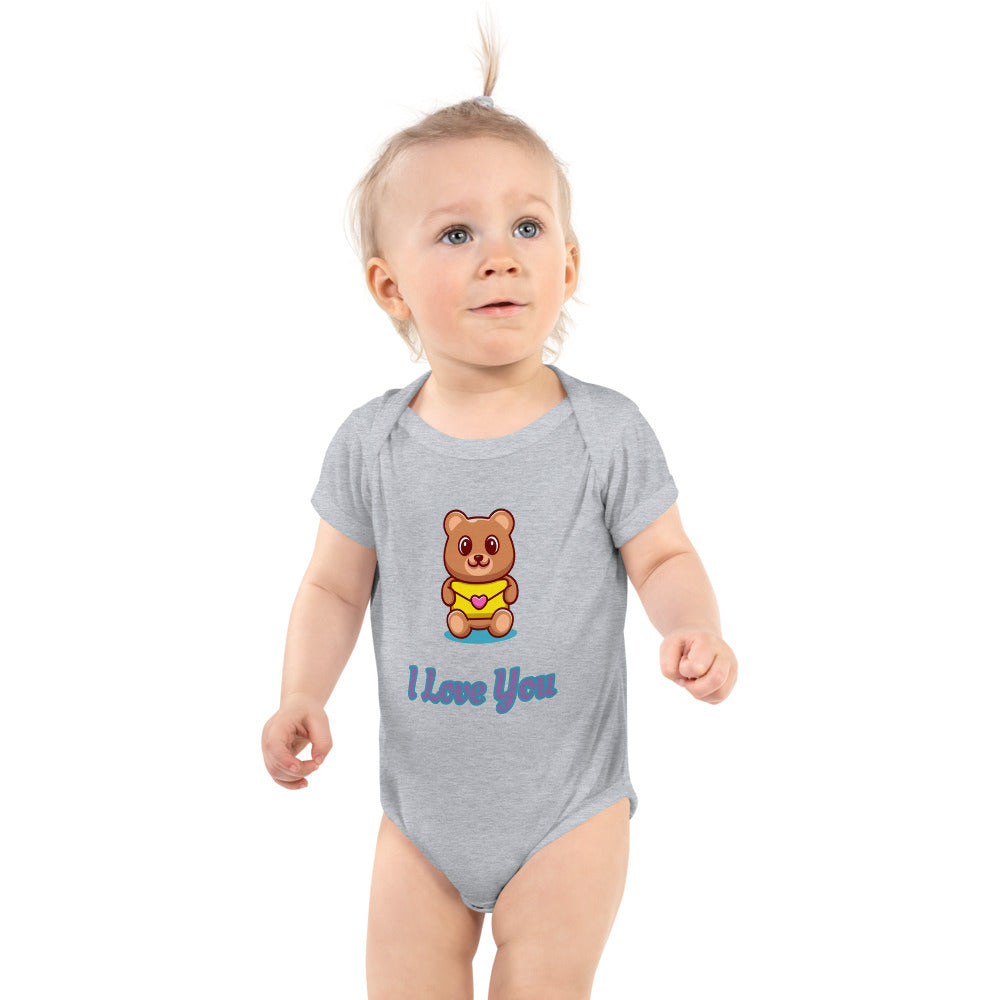 I Love You Onesie - Jus B' Kids