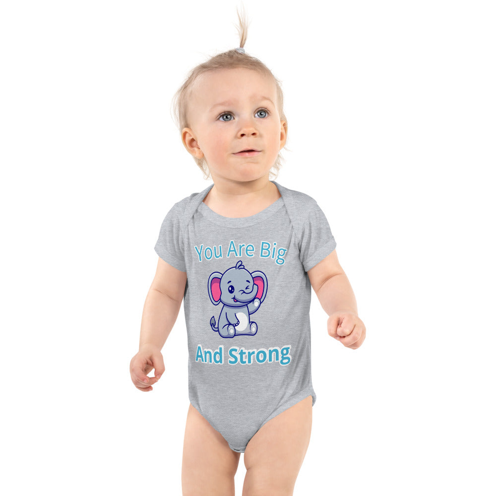 Big & Strong Onesie - Jus B' Kids