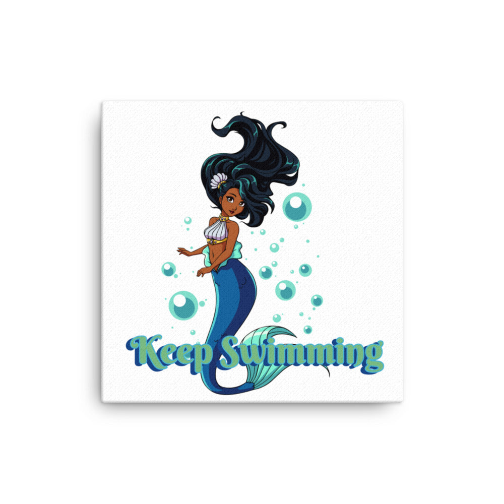 Keep Swimming Canvas - Jus B' Kids