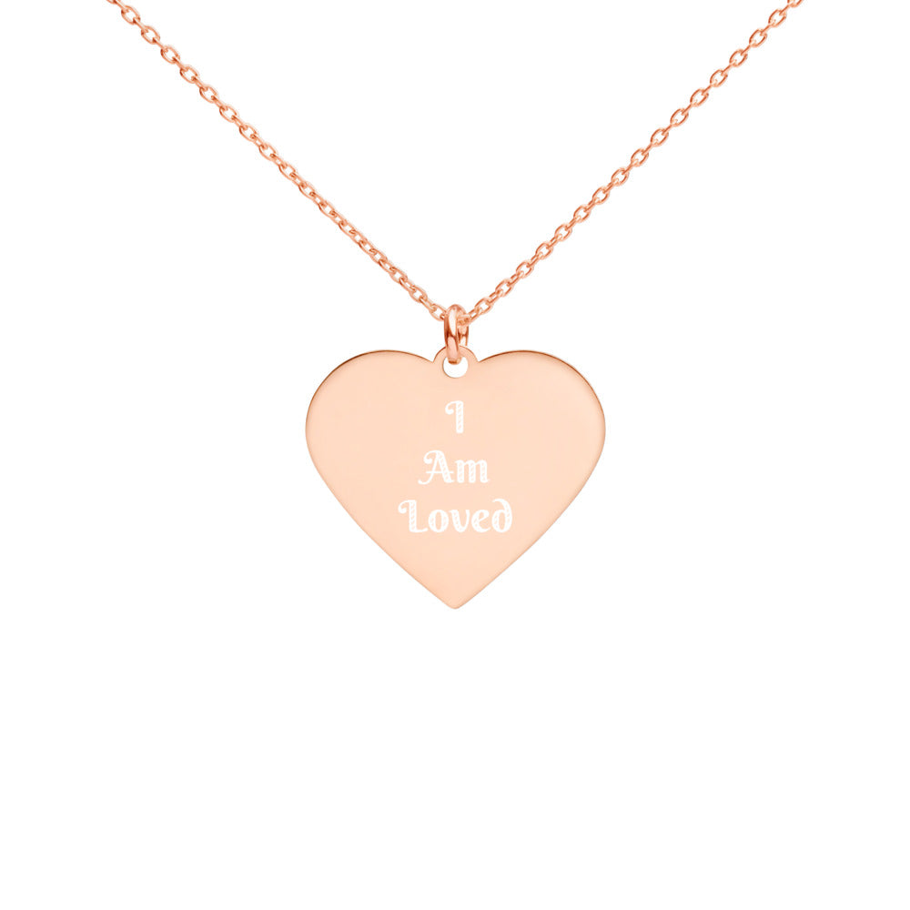 Loved Heart Necklace - Jus B' Kids