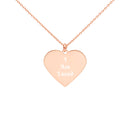 Loved Heart Necklace - Jus B' Kids