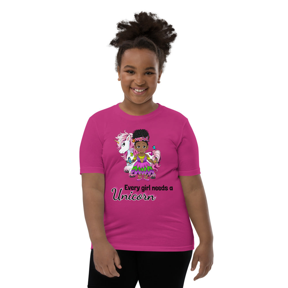 Girl/Unicorn T-Shirt - Jus B' Kids
