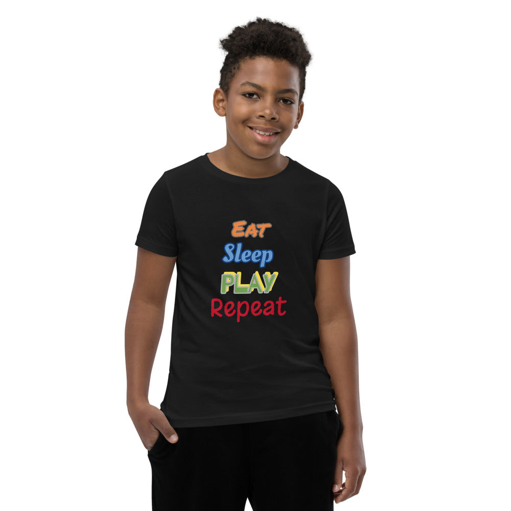 Eat, Sleep, Play T-Shirt - Jus B' Kids