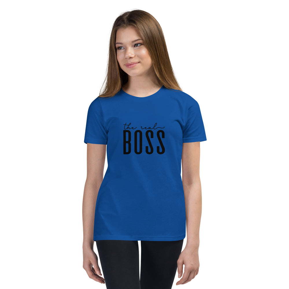 The Real Boss Mom & Me Youth T-Shirt