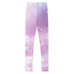 Purple Sparkle Leggings - Jus B' Kids
