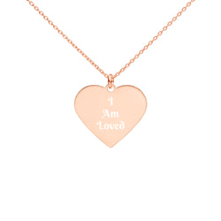 Loved Heart Necklace - Jus B' Kids