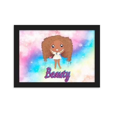 Beauty Framed poster