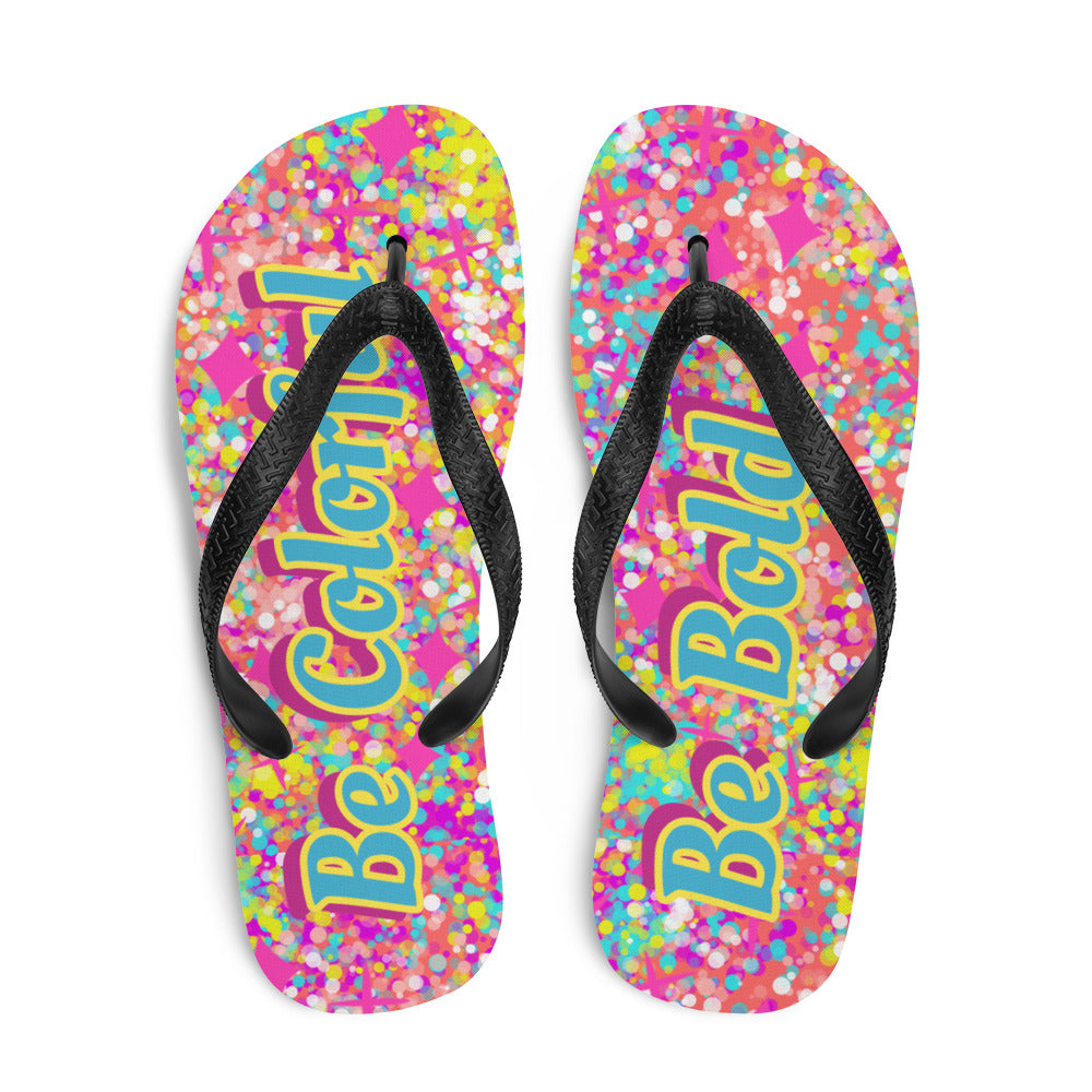 Bold & Colorful Flip-Flops
