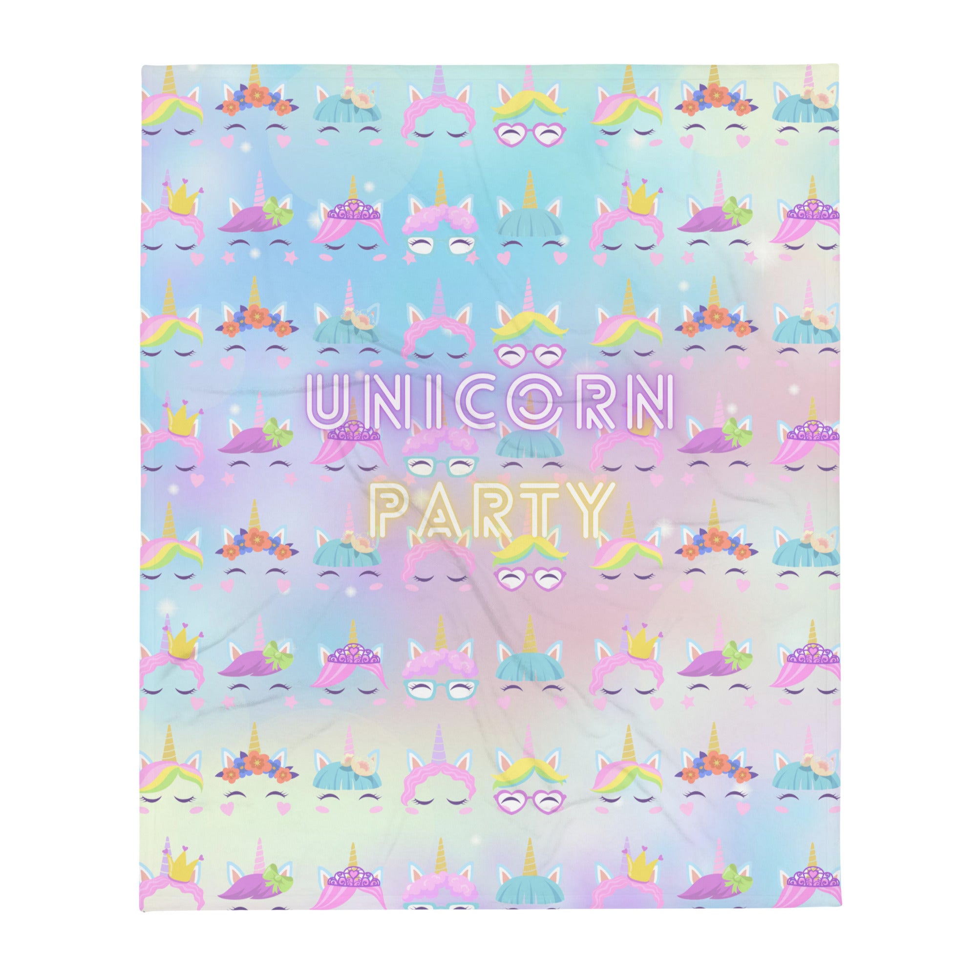 Unicorn Party Blanket