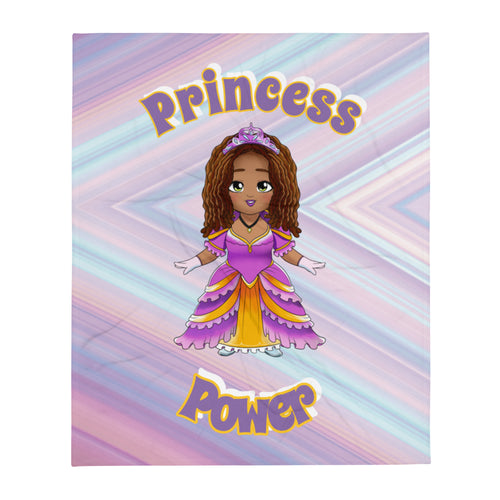 Princess Power Throw Blanket