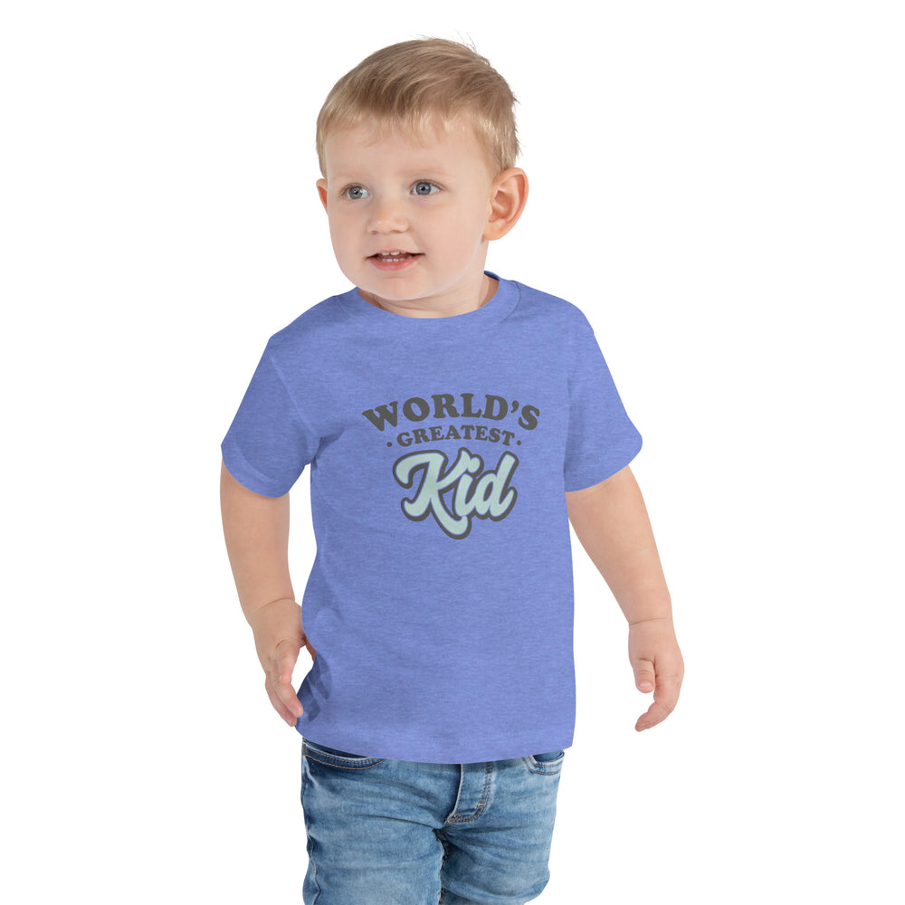 Worlds Greatest Kid Mom & Me Toddler Tee