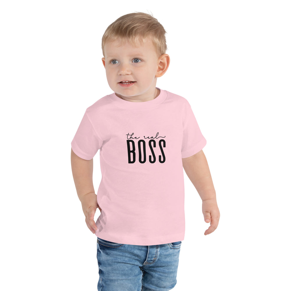 The Real Boss Mom & Me Toddler Tee