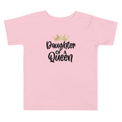 Daughter Of A Queen Mom & Me Toddler Tee