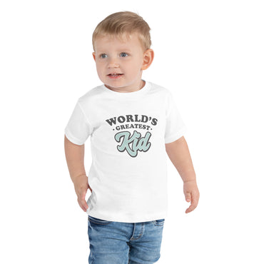 Worlds Greatest Kid Mom & Me Toddler Tee
