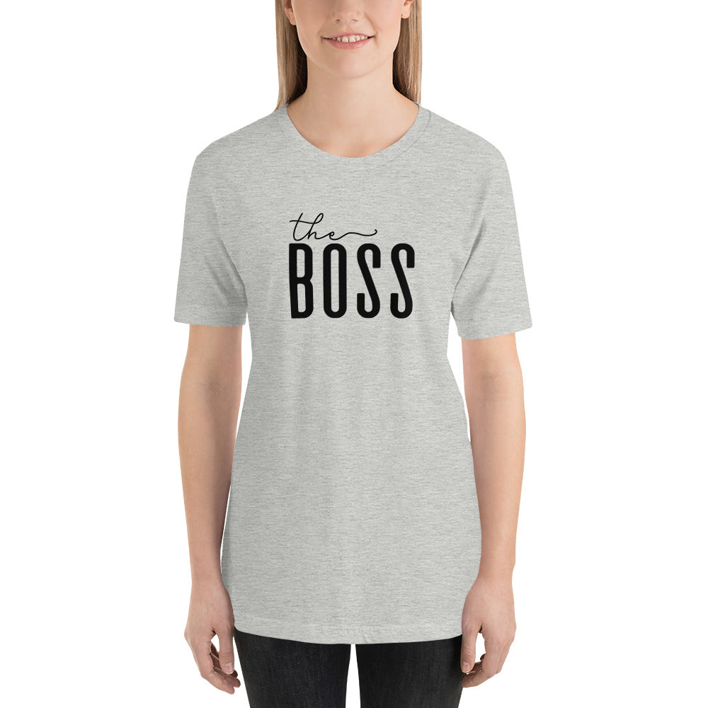 The Boss Mom & Me Parent T-shirt