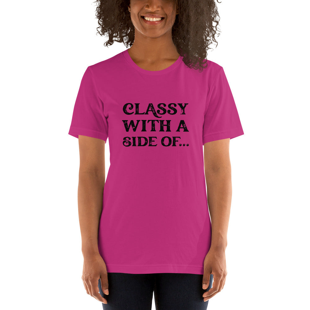 Classy With A Side Of.. Mom & Me Parent T-shirt
