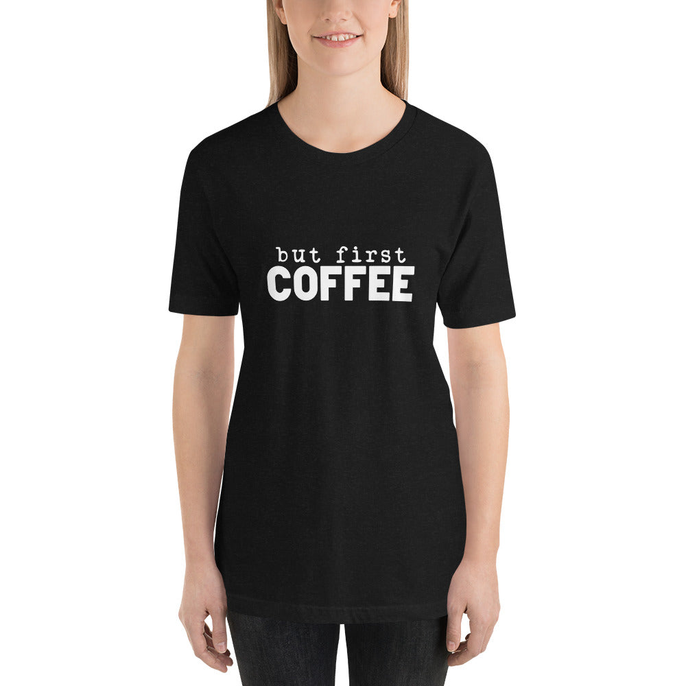 But First Coffee Mom & Me Parent T-shirt