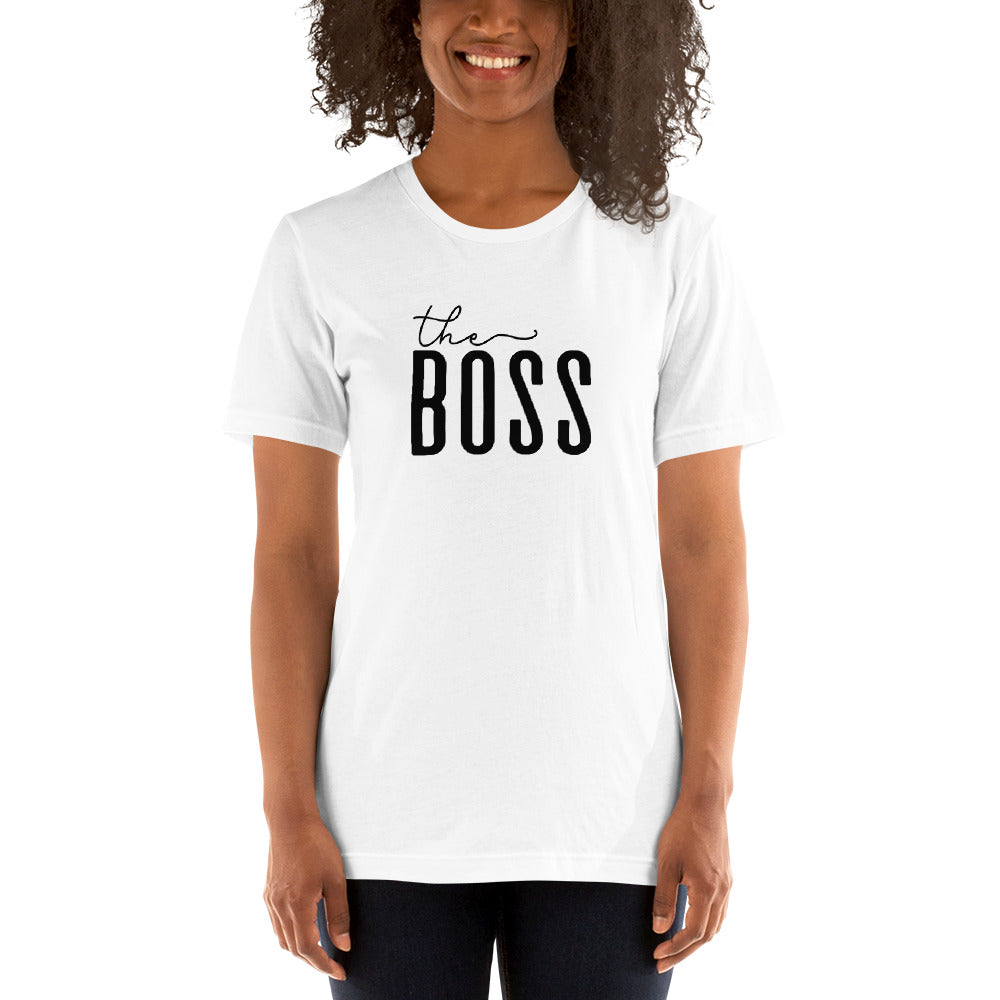 The Boss Mom & Me Parent T-shirt
