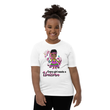 Girl/Unicorn T-Shirt - Jus B' Kids