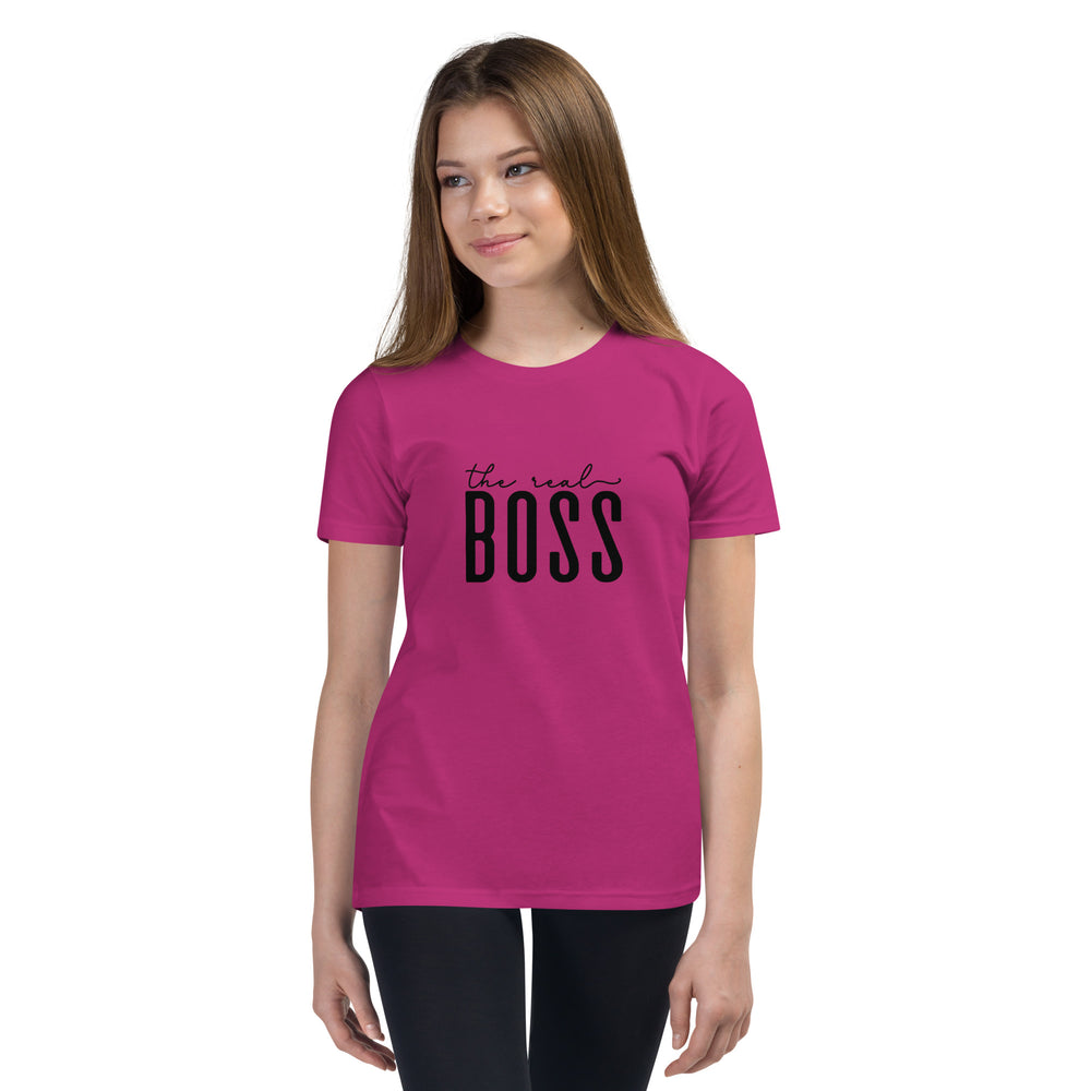 The Real Boss Mom & Me Youth T-Shirt