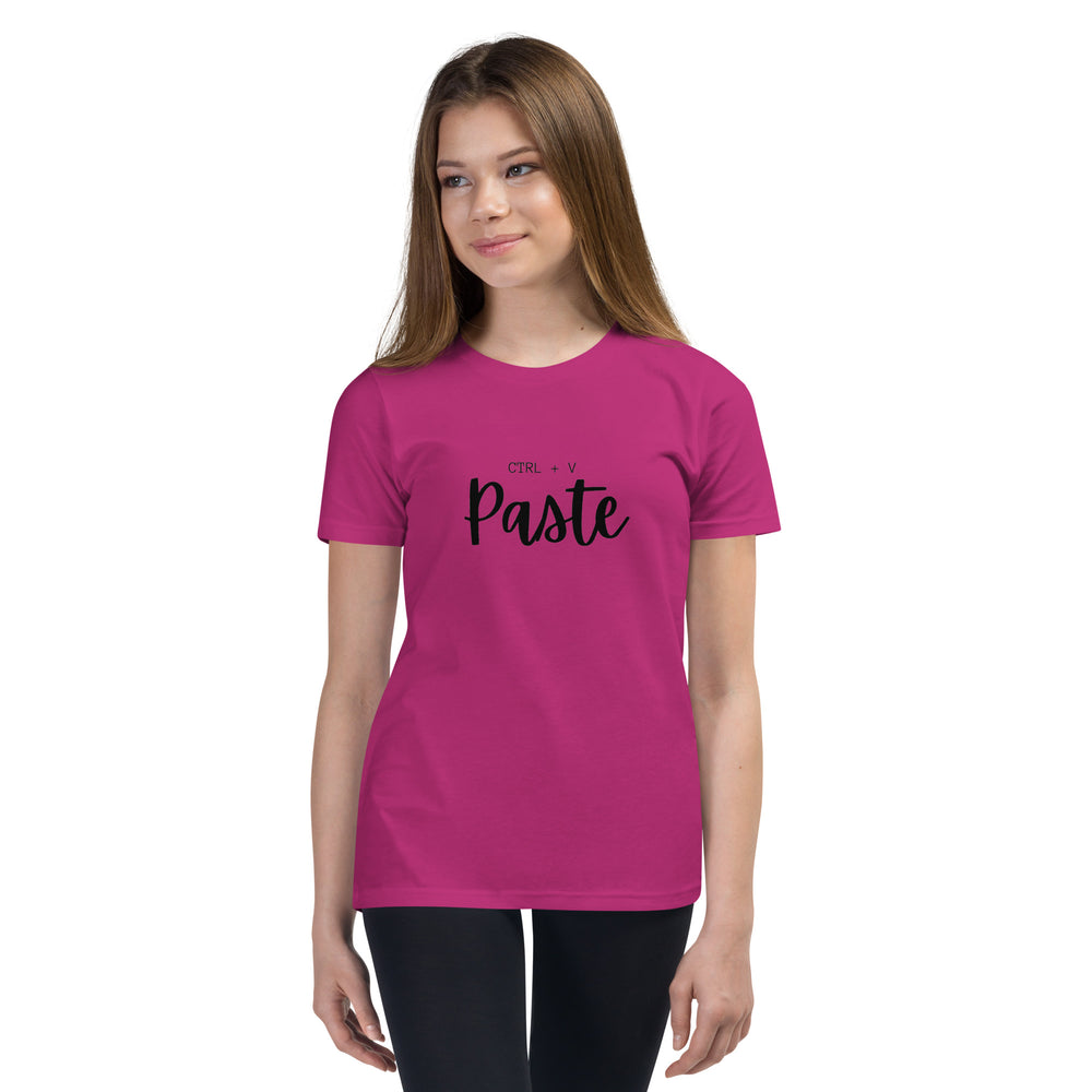 Paste CTRL+V Mom & Me Youth T-Shirt