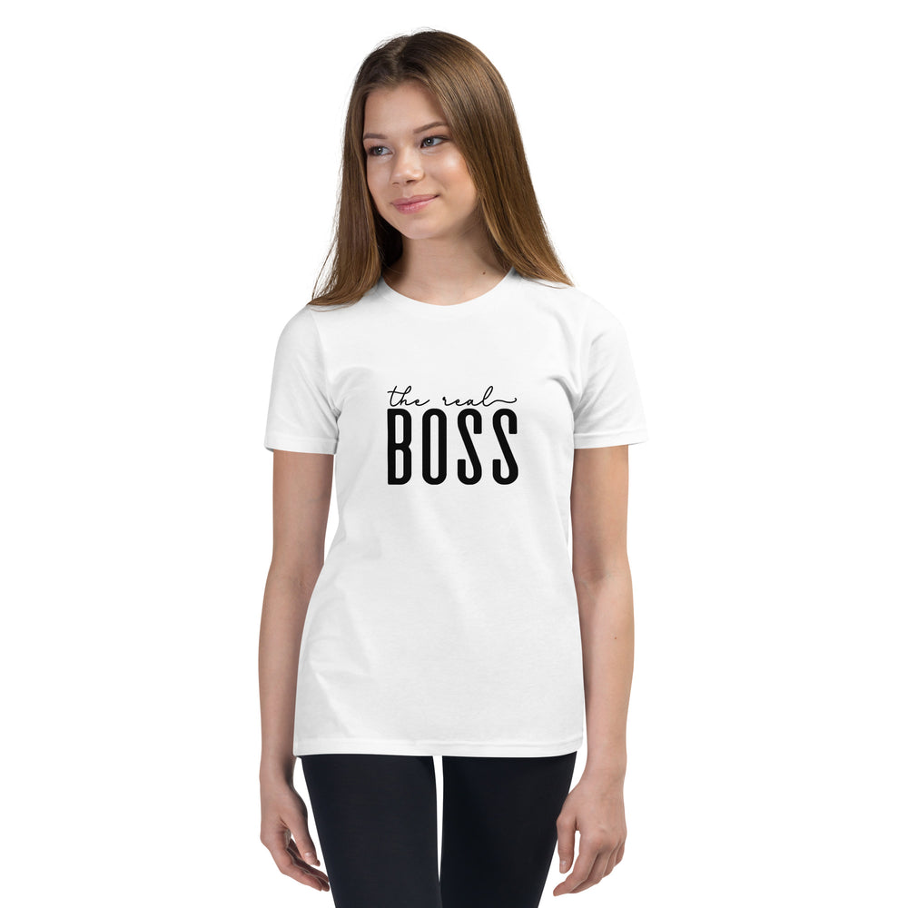 The Real Boss Mom & Me Youth T-Shirt